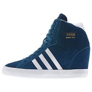 Adidas suede wedge runners sz 7.5